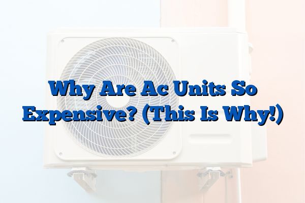 Why Are Ac Units So Expensive? (This Is Why!)