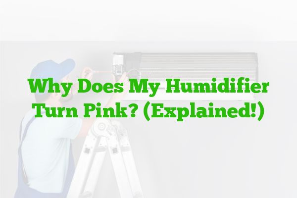 Why Does My Humidifier Turn Pink? (Explained!)