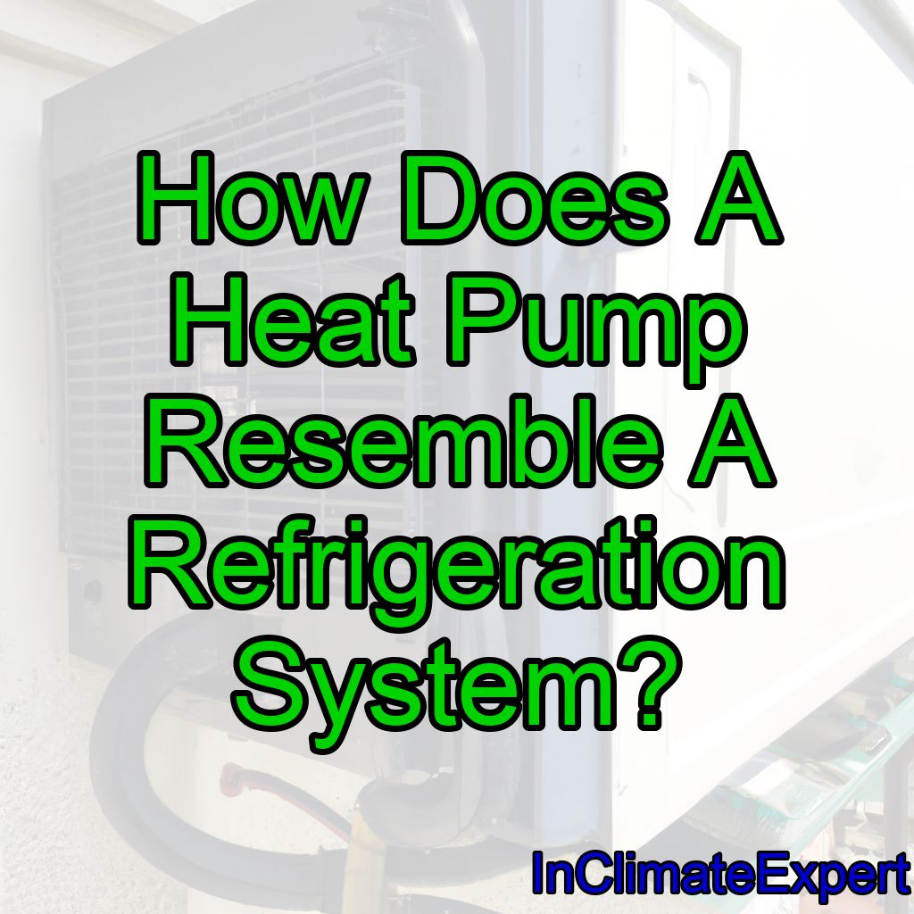 How Does A Heat Pump Resemble A Refrigeration System?