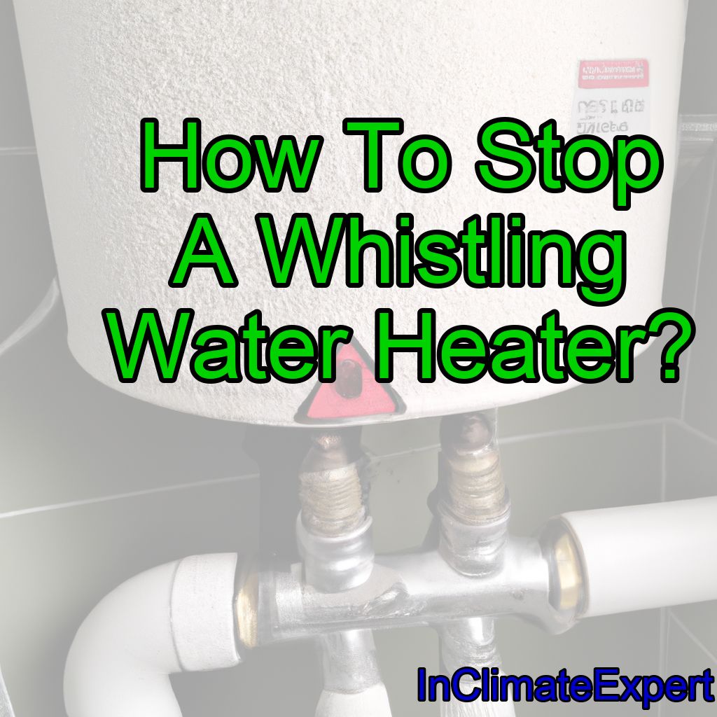 How To Stop A Whistling Water Heater?